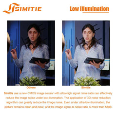 1080P PTZ Video Camera | 12x Optical Zoom, AI Tracking, NDI & SDI | SIMITIE PA-12X-SDI