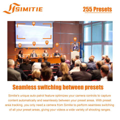 SVX60SH 4KP60 UHD 20x Optical Zoom NDI SDI AI Tracking PTZ Video Camera With Tally Light