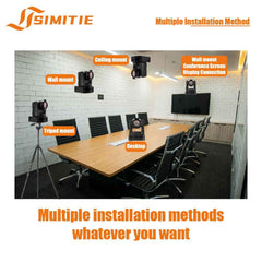 SVX90 4KP60 1-inch CMOS UHD 20x Optical Zoom NDI 12G-SDI AI Tracking PTZ Broadcast Camera With Tally Light