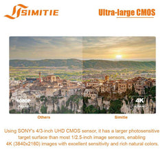 SVX90 4KP60 1-inch CMOS UHD 20x Optical Zoom NDI 12G-SDI AI Tracking PTZ Broadcast Camera With Tally Light