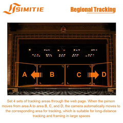 SVX90 4KP60 1-inch CMOS UHD 20x Optical Zoom NDI 12G-SDI AI Tracking PTZ Broadcast Camera With Tally Light