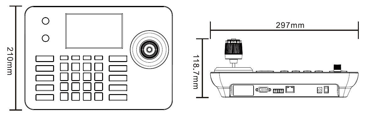 PTZ Remote Controller