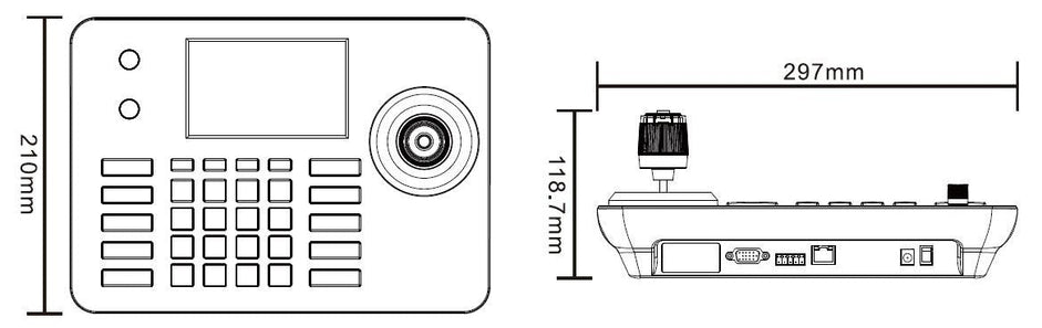 Simitie PTZ Camera Remote Controller